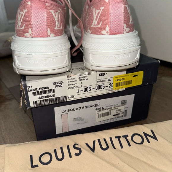 Authentic Louis Vuitton Sneakers - Picture 4 of 5
